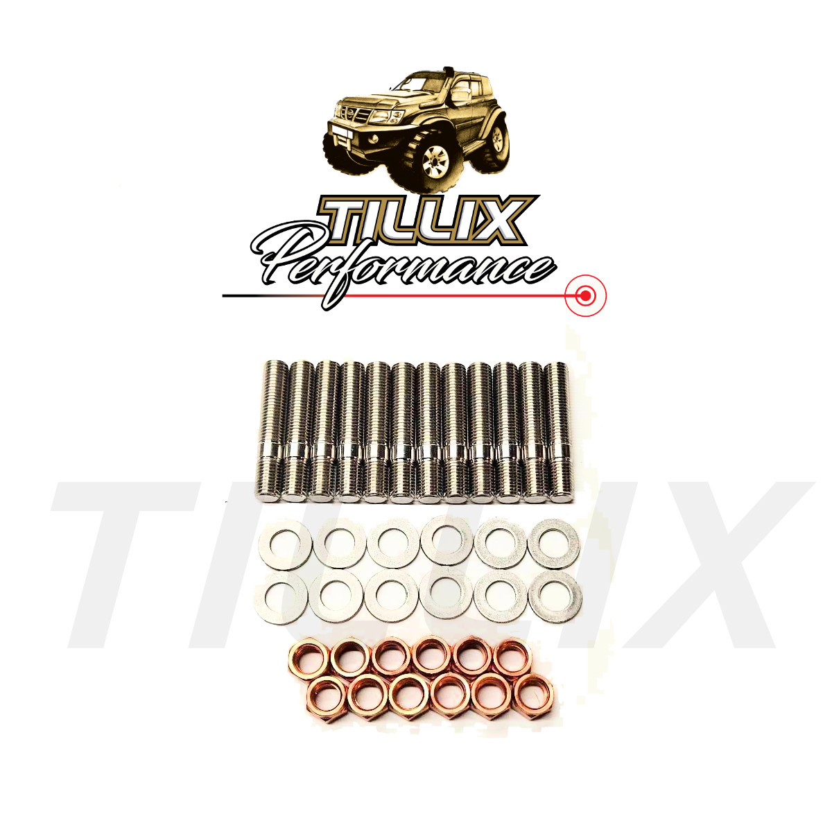 Stainless Steel Exhaust Stud & Copper Nut Kit For Vauxhall 1.9 CDTI Z19DT Engine